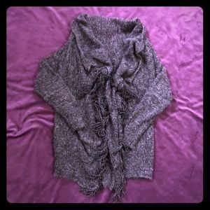 Knit Grey Cardigan - XS